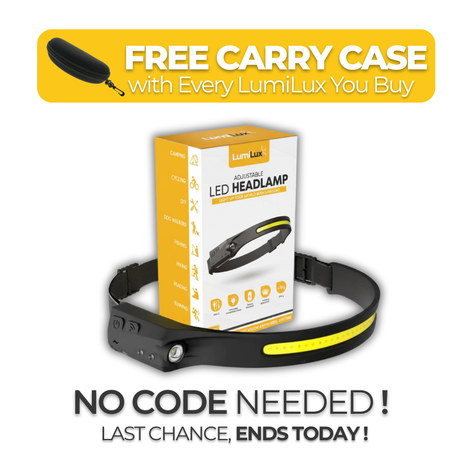 LumiLuxLight™ LED Headtorch